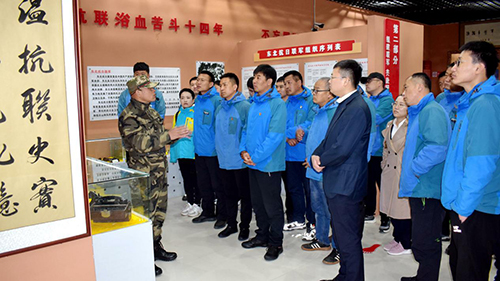 公司北景區(qū)運營黨支部“奮斗百年路 啟航新征程--學(xué)黨史、悟思想、辦實事、開新局”寒蔥嶺密營遺址愛國主義教育實地考察主題黨日活動